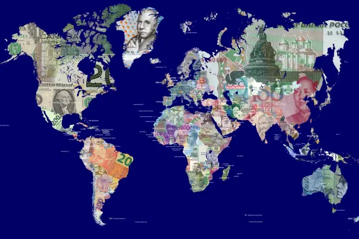 Global Debt Problem Map